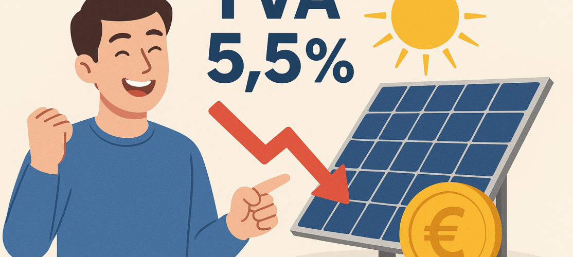 TVA réduite à 5,5 % pour le solaire : une nouvelle opportunité pour les particuliers